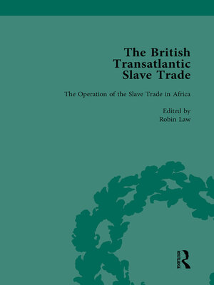 cover image of The British Transatlantic Slave Trade, Volume 1